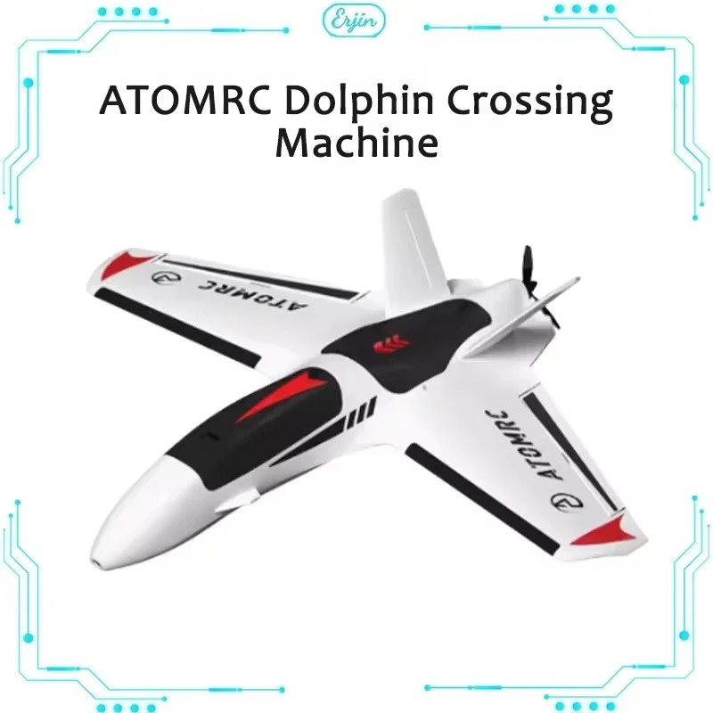 Atomrc Dolphin cruzando modelo de aeronave de asa fixa desmontagem rápida, DIY compatível com GoPro Hero