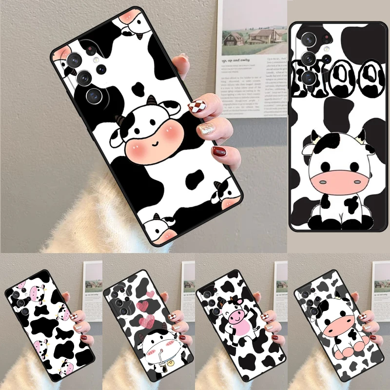

Чехол для телефона Dairy Cattle Cow Speckle для Samsung Galaxy S24 S25 Ultra S21 S22 Ultra S10E Note 10 Plus Note 20 FE S23