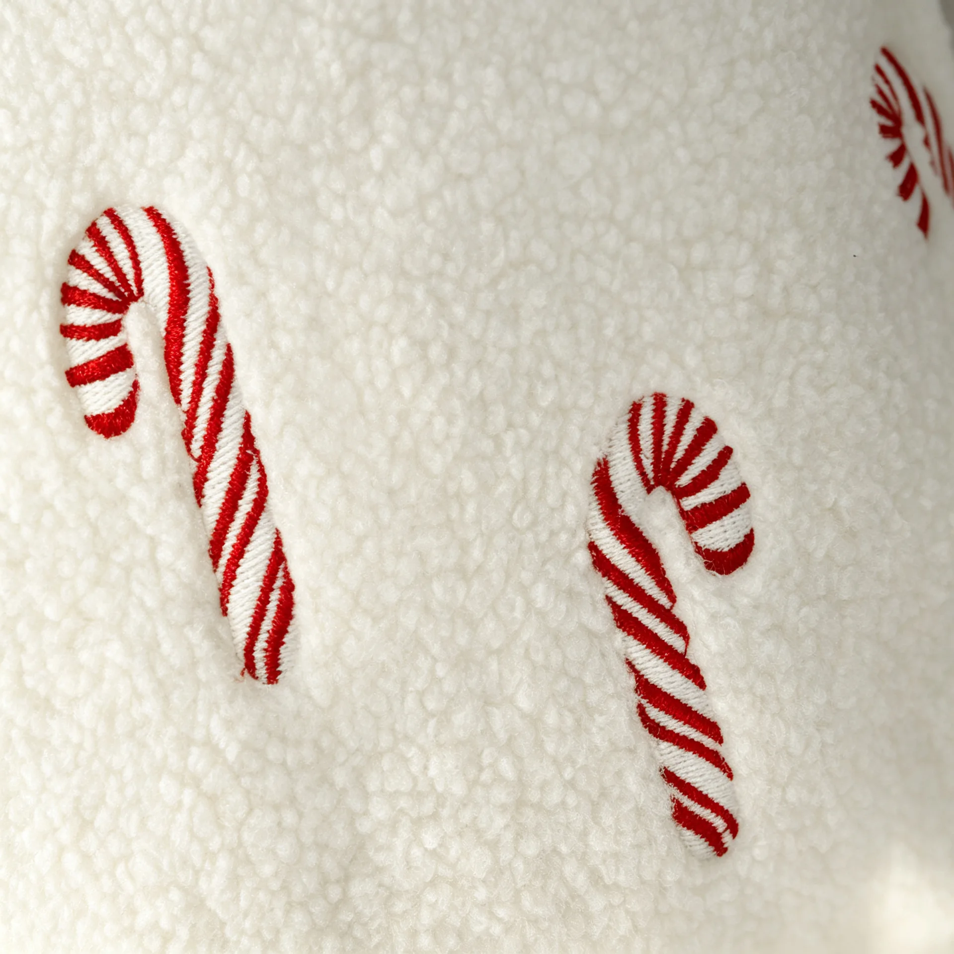 Weihnachtsbaum-Stickerei-Kissenbezug, weicher, mit Schneeflocken bestickter Kissenbezug, Weihnachts- und Neujahrsdekoration – Detail 23