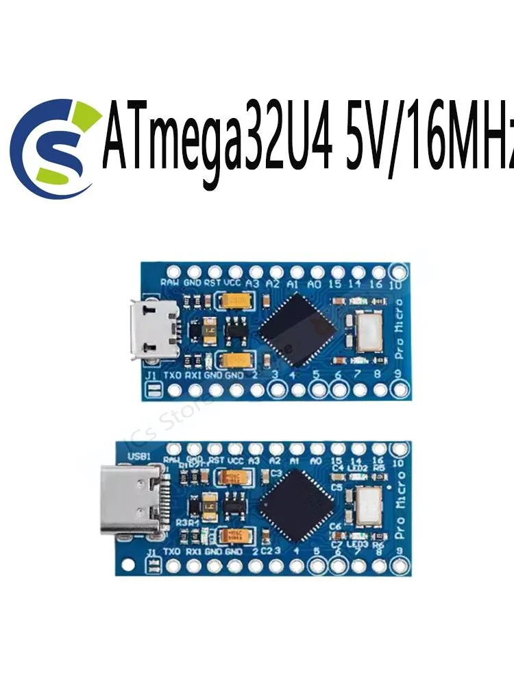 Nowy moduł Pro Micro dla Arduino z 2-rzędowym złączem pinowym dla Leonardo w magazynie. najlepsza jakość ATmega32U4 5V/16MHz — zdjęcie 2