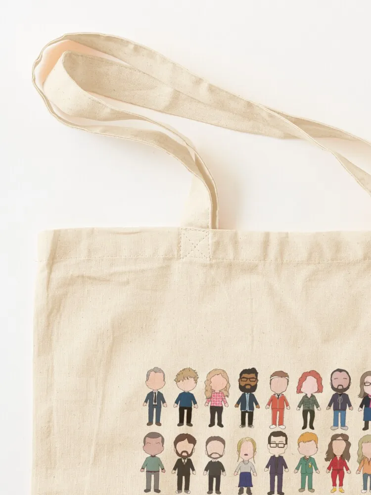 Cast Poster Taskmaster First Ten Series Tote Bag woman shopping bag free delivery bags Big bag Reusable bags