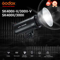 Godox SK Studio Strobe Flash SK400II-V/300II-V SK300II/400II Professional 400Ws Photography Light Godox Flash Light Bowens Mount