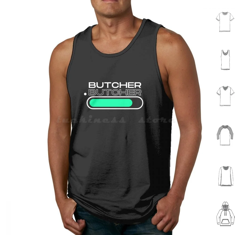 Butcher Loading Tank Tops Vest Sleeveless Butcher Butcher Loading Loading