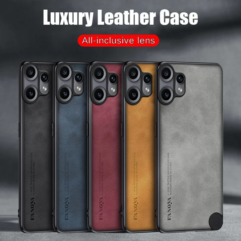 Чехол для телефона Nothing CMF 2 Pro, мягкая рамка из ТПУ, задняя крышка из овчины, противоударный чехол