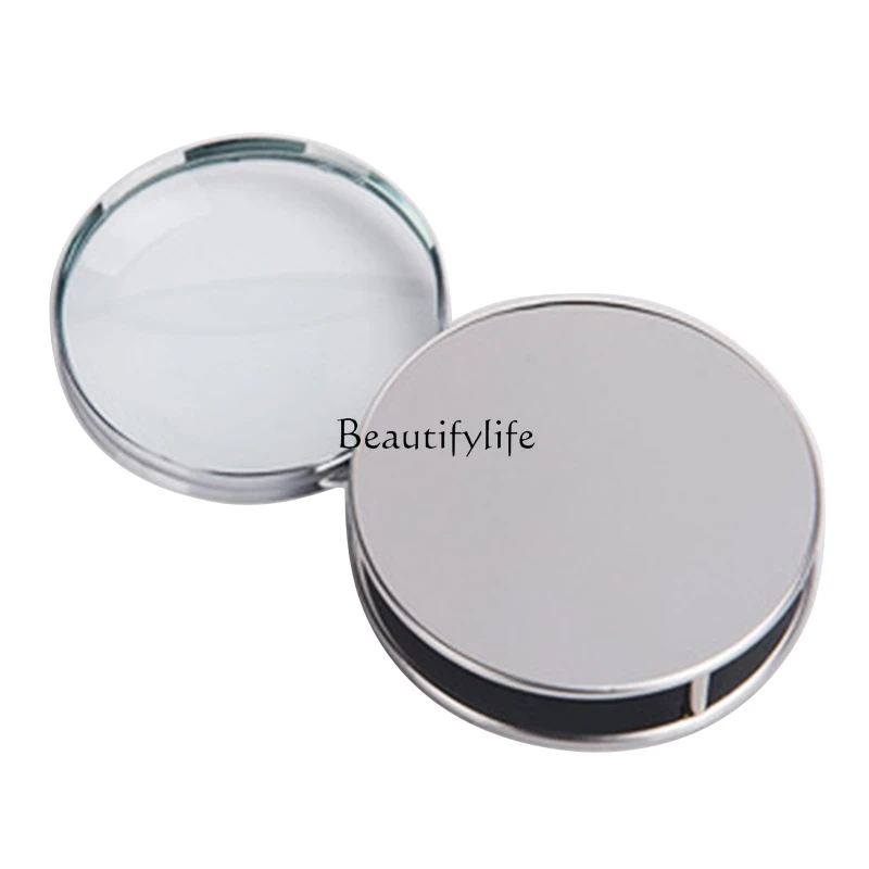 

20X Glass with Metal Protective for Case Pocket Handheld Magnifier Loupe Lens for Reading Inspection Science Dropship