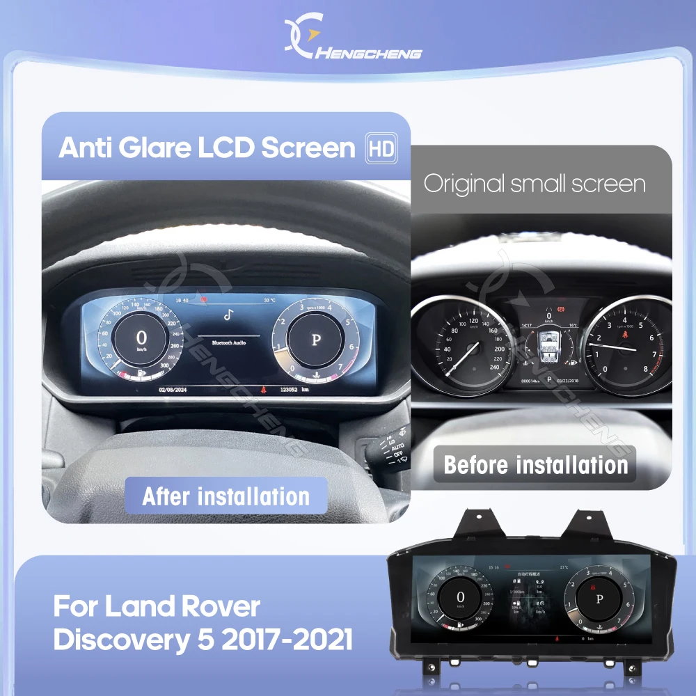 For Land Rover Discovery 5 2017-2021 Digital Cluster LCD Dashboard Player Cockpit Virtual Instrument