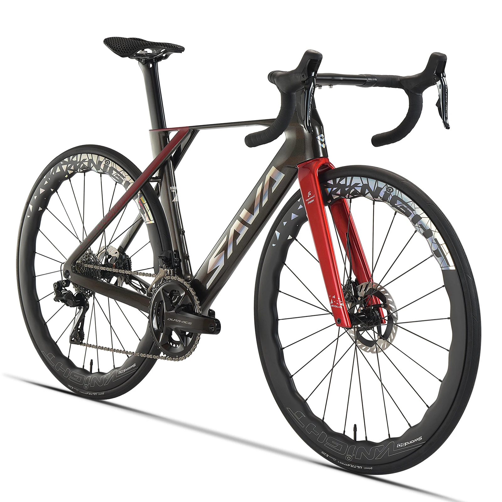 AliExpress SAVA R9 Competition Grade Full Carbon Fiber Road Bike Race Bike with SHIMAN0 DURA-ACE DI2 9270 Kit Electronic Shift Road Bike