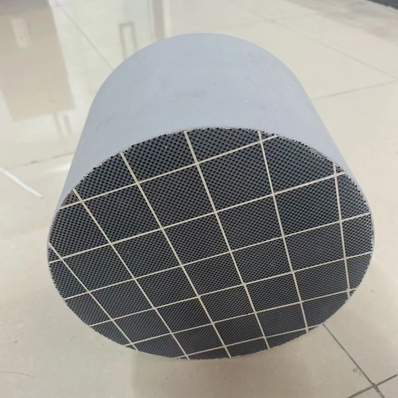 267x254mm SiC Material Diesel Particulate Filter DPF for Vehicle Exhaust diesel Cleaning and Smoke Particle Reduction