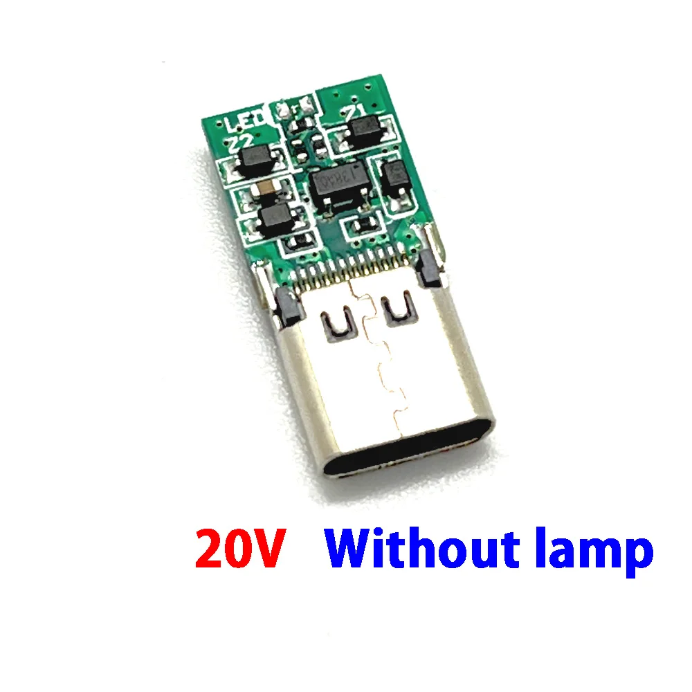 PD/QC Decoy Board With LED 5V 9V 12V 15V 20V Module PD 2 3.0 DC Trigger Cable USB Type-C  Female Plug QC4 Charge Connector view 6