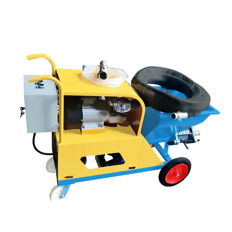 2026 Hot Seller Mortar Spraying Machine Wholesale Powder Wall Machine Cement Spraying Machine Fireproof Putty Plaster