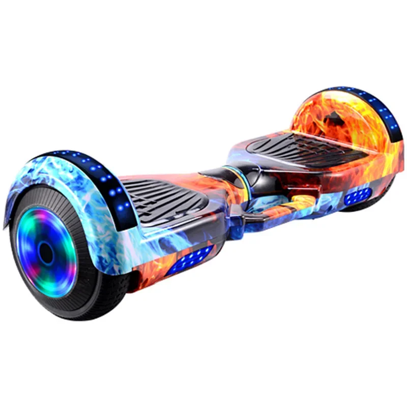 6.5inch hoverboard con altavoz bluetooth self-balancing electric hoverboards kids with led lights 36v 4000m hoverboard for kids