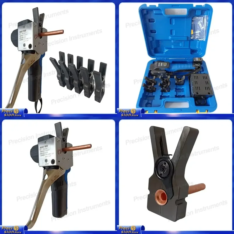 For Flaring Tool Portable Lithium Battery Rechargeable Copper Tube Expander Automatic Pipe Bender HVAC Plumbing Auto