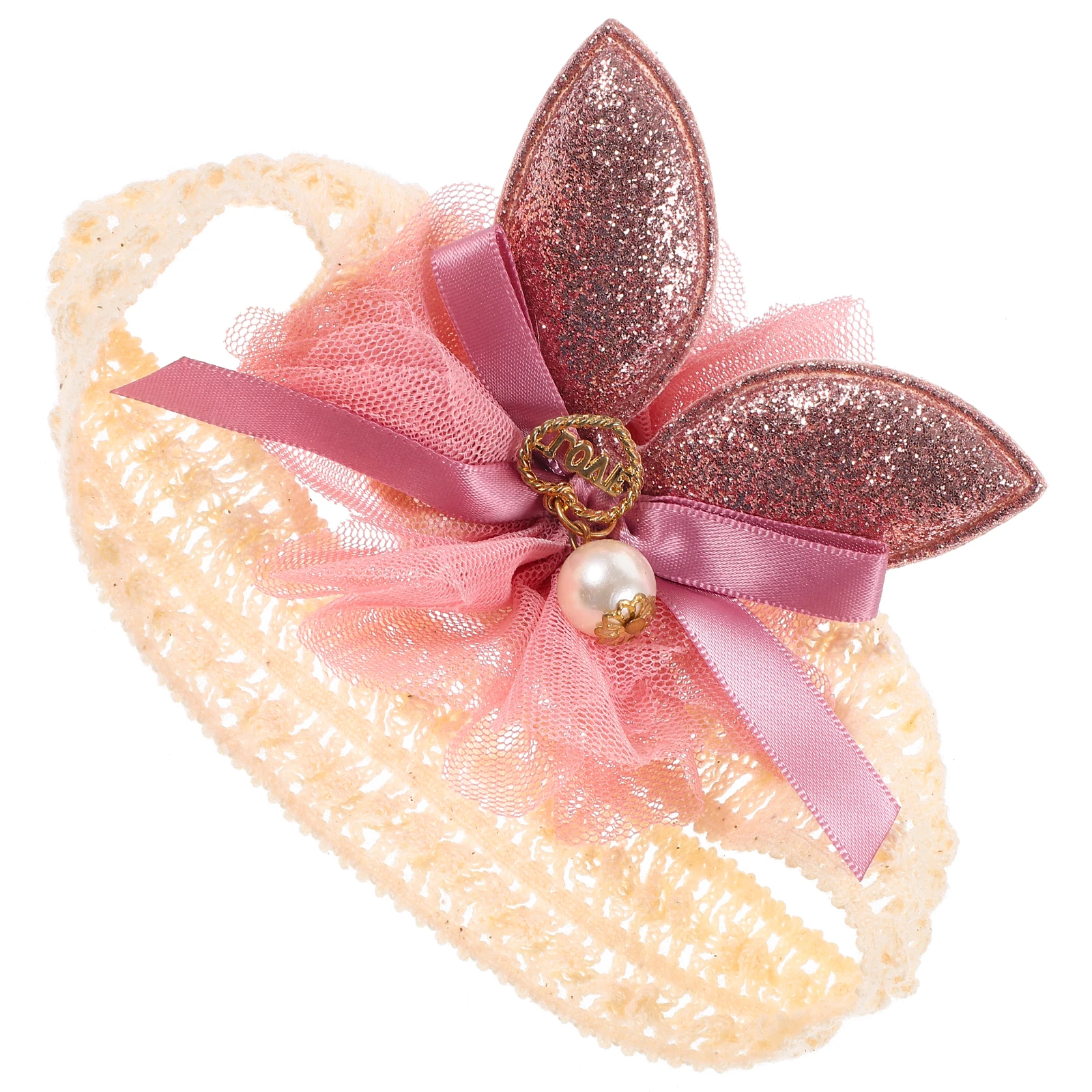 

Bunny Ear Headband Easter Toddler Girls Newborn Party Child Soft Fabric Extended Wear Unique Gift Great Prop Photos