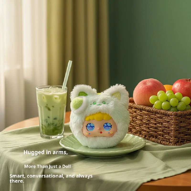 AI Companion Robot  Chat Doll with Doubao DeepSeek Voice Interactive Plush Toy for Boys Girls Birthday Gift Bag Charm #5