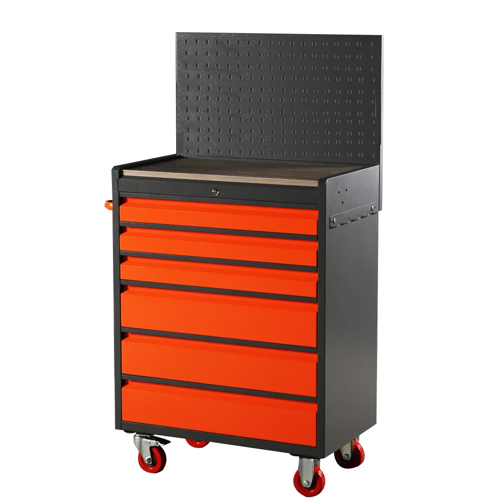 

LYREIGN PIE-P06C-W Rolling Tool Carts CNC Sonic 6 Pump Tool Cart Large Capacity Trolley Moving t