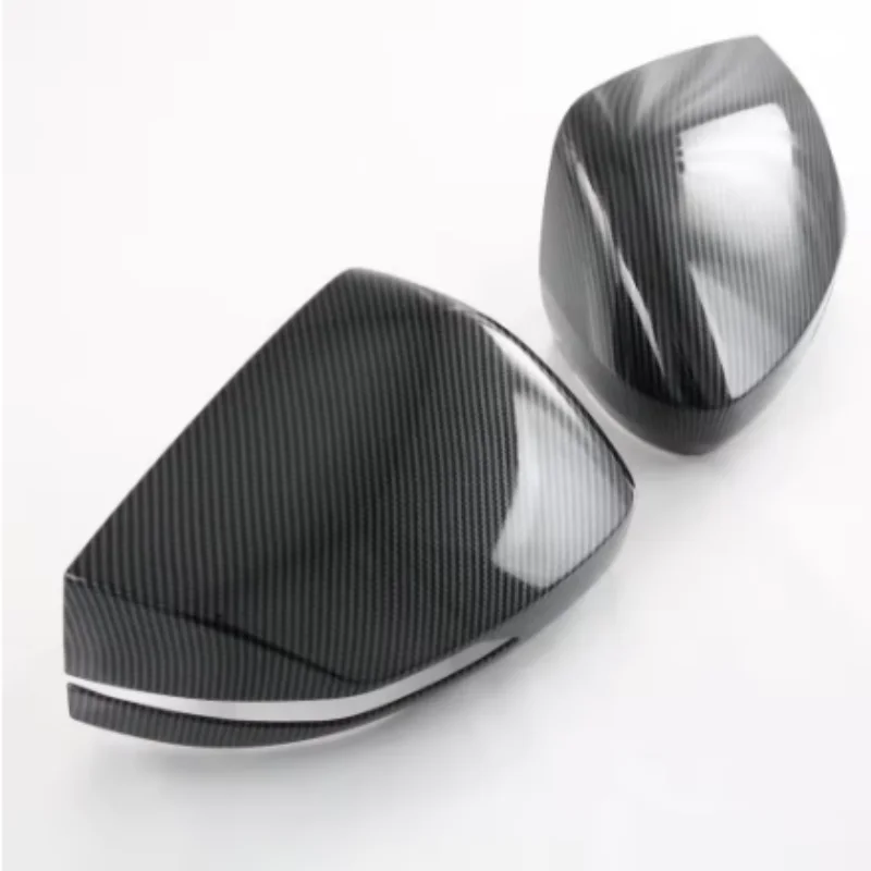 جديد لكيا سبورتاج NQ5 2022 - 2025 ABS ألياف الكربون سيارة مرآة الرؤية الخلفية الديكور غطاء الجانب مرآة الباب اكسسوارات السيارات #6