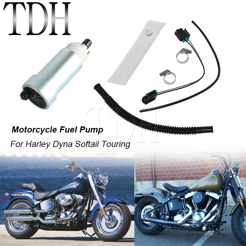 Motorcycle Fuel Pump For Harley Street Glide FLHX FXSB VRSCD VRSCDX FXSTB VRSCR Street 750 500 V-Rod Muscle VRSCF Accessories