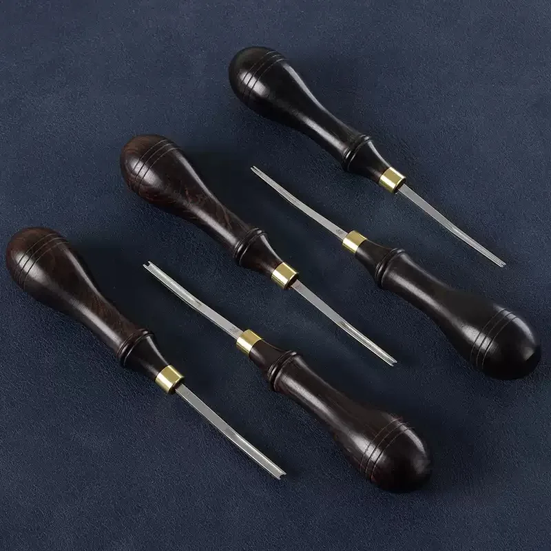 black-walnut-handle-leather-edge-beveler-straight-head-diy-tool-for-vegetable‑tanned-leather-belt-round-corner-trimming