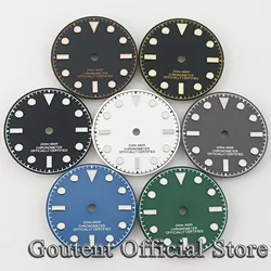 Goutent 29mm White Blue Green Black Gray Watch Dial Fit NH35 NH36 ETA2824 2836 PT5000 DG2813 3804 Miyota 8205 8215 821A Movement