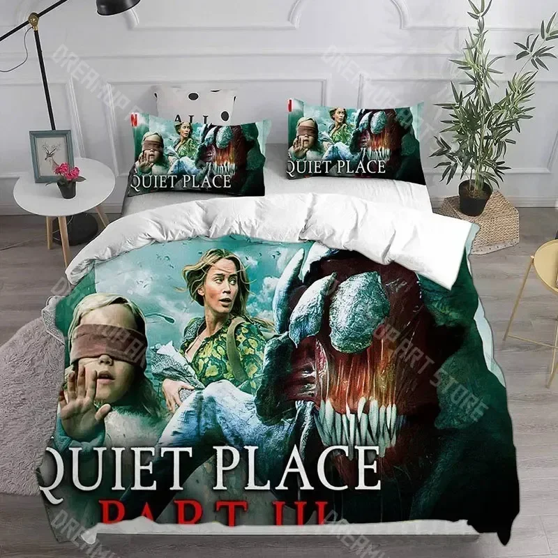 Exquisite 3D Print A Quiet Place Bedding Sets Comforter Quilt Bed Cover Duvet Cover Pillow Case Sets Kids Adult Size
