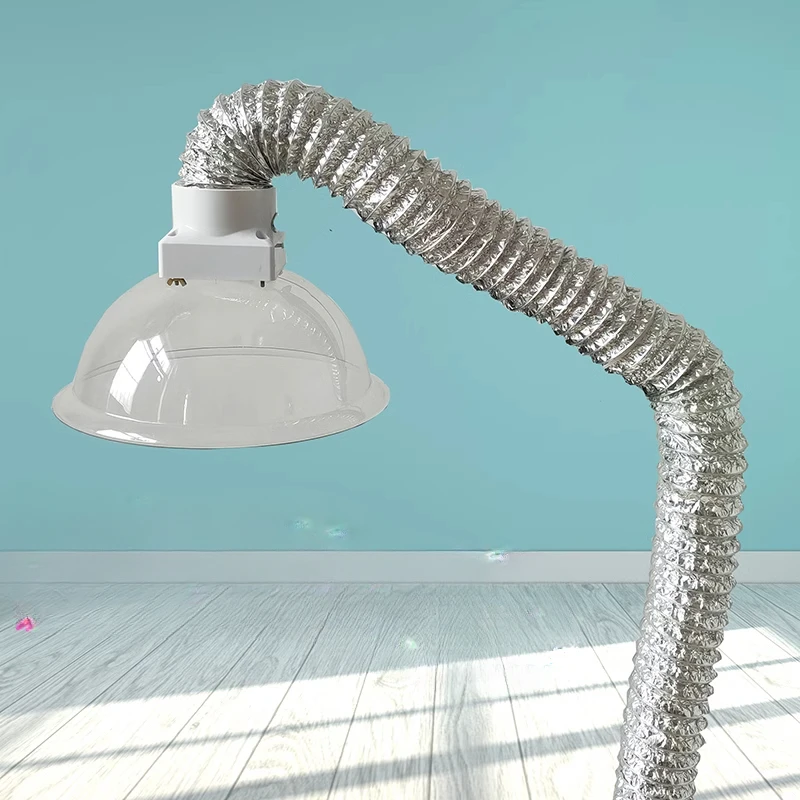 데스크탑 뜸쑥 연기 흡수기, 360 °   HEPA 필터가 장착된 회전식 공기청정기, 스마트 냄새 제거 장치 클리닉 침술 세션