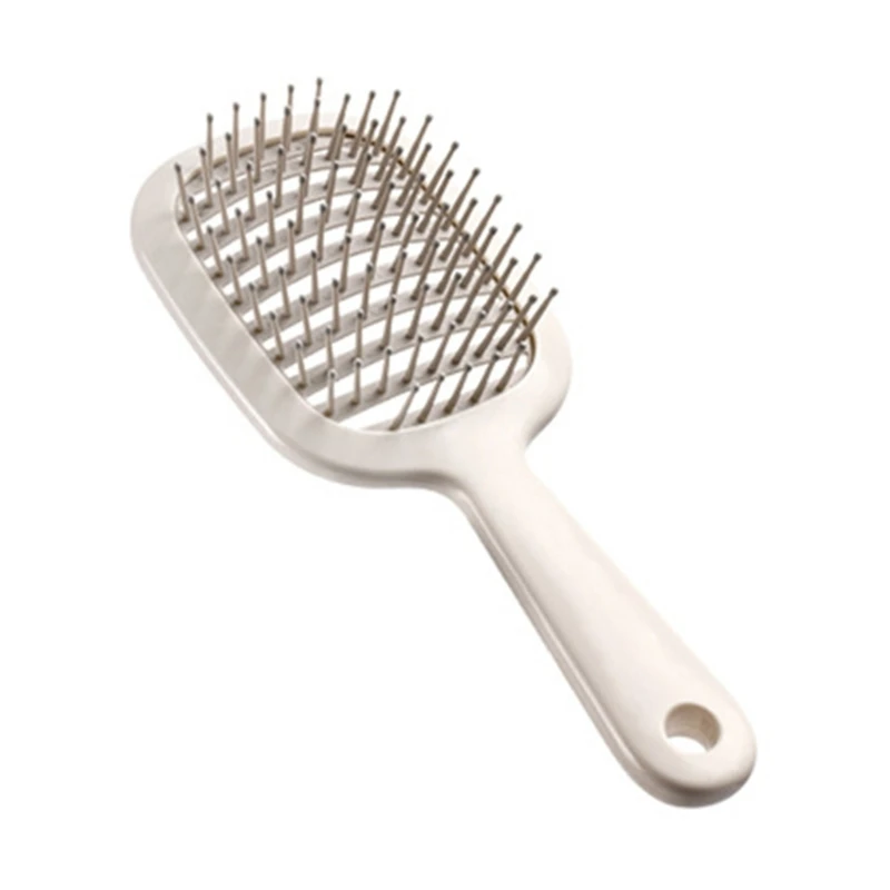 Fashion Hair Detangling Brush With Soft Bristles Ergonomic Handle Styling Comb Drop Shipping