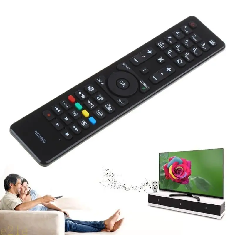 

E21E Living Room Television Remote Control RC4860 Fit for Hitachi 32TFNSFVPFHD/42HXT12U/28HXJ15UA/32HXC01UA/24HXC05