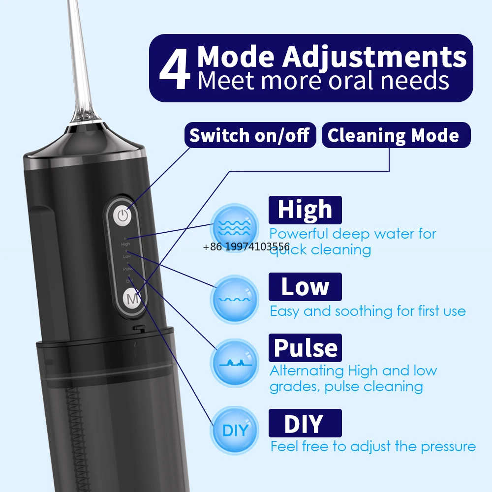 

Electric Water Flosser Cordless Teeth Cleaner Water Floss Mini Water Flosser Teeth Cleaning Portable Oral Irrigator
