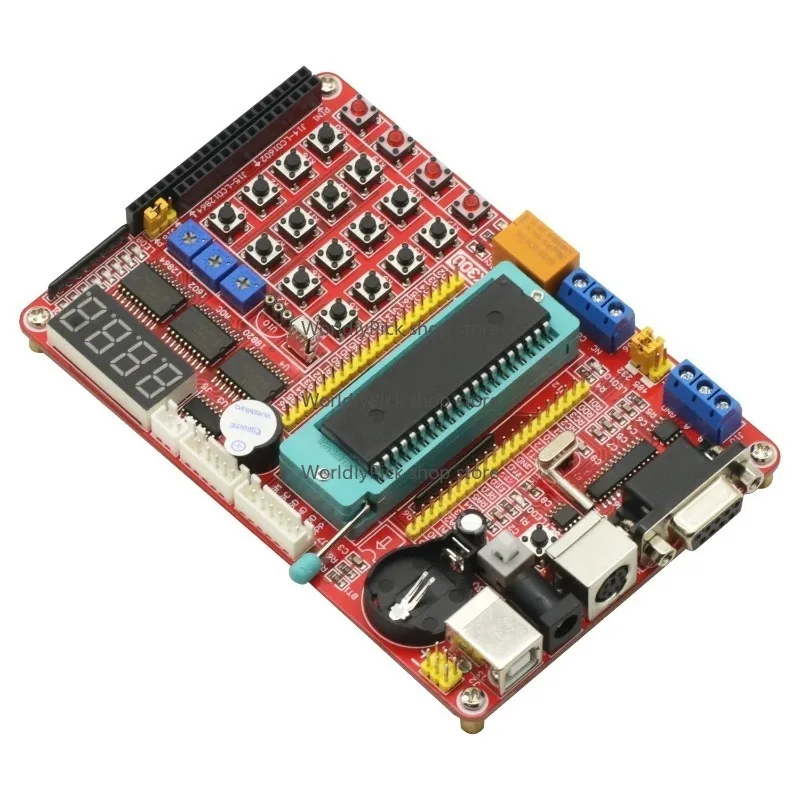 1PCS PIC MCU development Mini System PIC Development Board + PIC16F877A For arduio Board Module