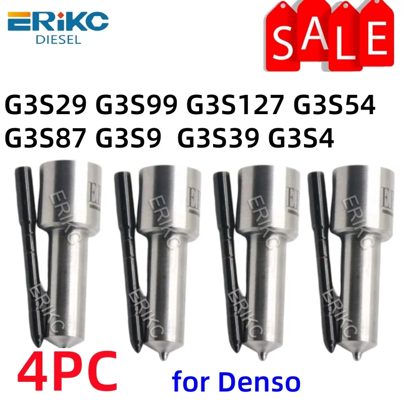 

G3S29 G3S99 G3S127 G3S54 G3S87 G3S9 G3S39 G3S4 для DENSO Toyota Hilux Mitsubishi Nissan Cummins, новая форсунка, 4 шт.