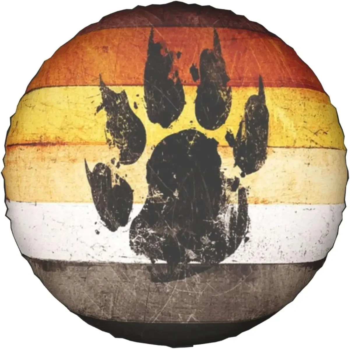 Bear Paw Spare Tire Cover Universal Weatherproof Dustproof Tire Cover Fits For RV Trailers Motorhomes SUV Travel Camping