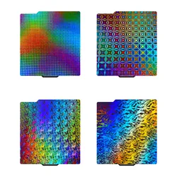 Heatbed For Bambulab Build Plate 257x257 Spring Steel Sheet Pei Peo H1H Pey Sheet A1 X1C P1S build plate 3d Printer Bamboo Lab