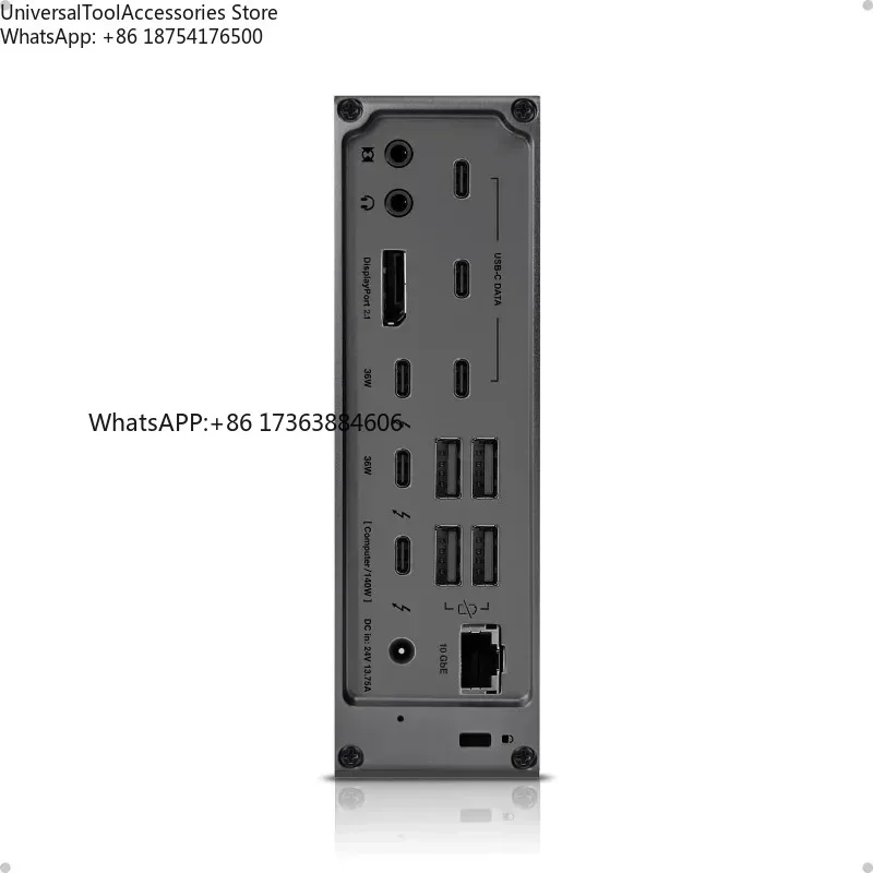 

Горячая новинка 2026 года: TS5 Plus - 20 портов, 5 док-станций, зарядка 140 Вт, 3x 80 Гбит/с, 10x 10 Гбит/с USB-порты, USB-контроллер