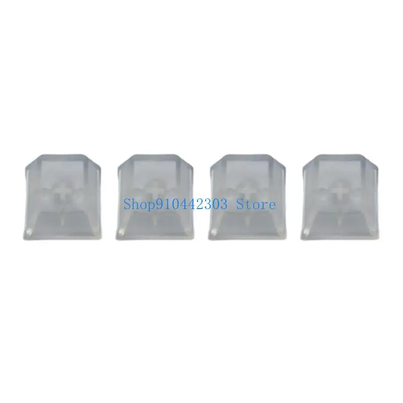 652F 4Pcs Transparent Keycaps Replacement Profile for MX Switches Accessories