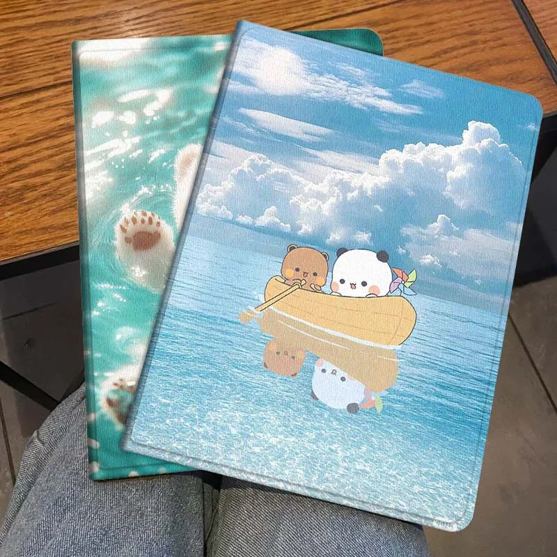 

Duck Cat Bear Art Cartoon Gift For Honor Pad 8 V8 9 GT MagicPad 13 3 2 Tab MatePad Pro Air 12 X 12.6 Foldable Tablet Case