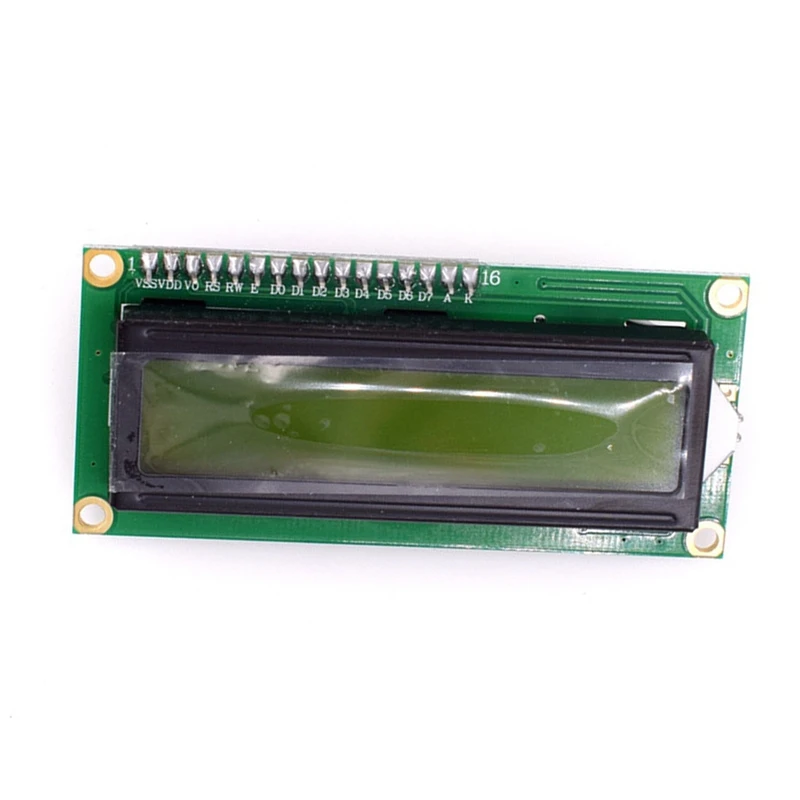 LCD1602 1602 وحدة LCD 16X2 حرف شاشة الكريستال السائل PCF8574T PCF8574 IIC I2C واجهة 5 فولت لاردوينو