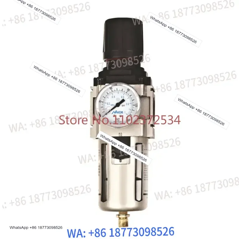 AW2000-02 filter pressure reducing valve aluminum air source processor vertical pneumatic element