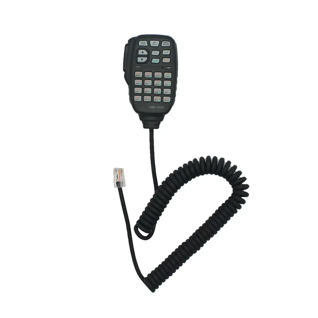 HM133V Remote Control Microphone DTMF Full Keyboard for Icom 8000 Ic-2200h Id800h Id880h Mobile Radio RJ45 HAM PTT Mic Speaker