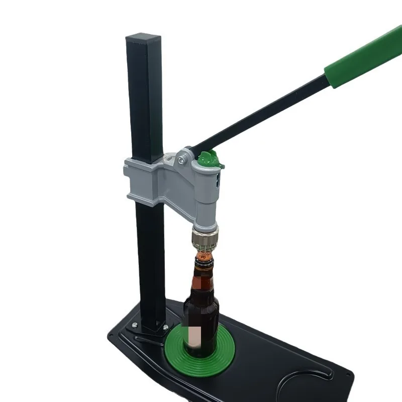 

Brewing Equipment Foldable Beer Side Pull Cap Gland Manual Pull Ring Cap Gland Machine Soda Glass Bottle Capping Machine