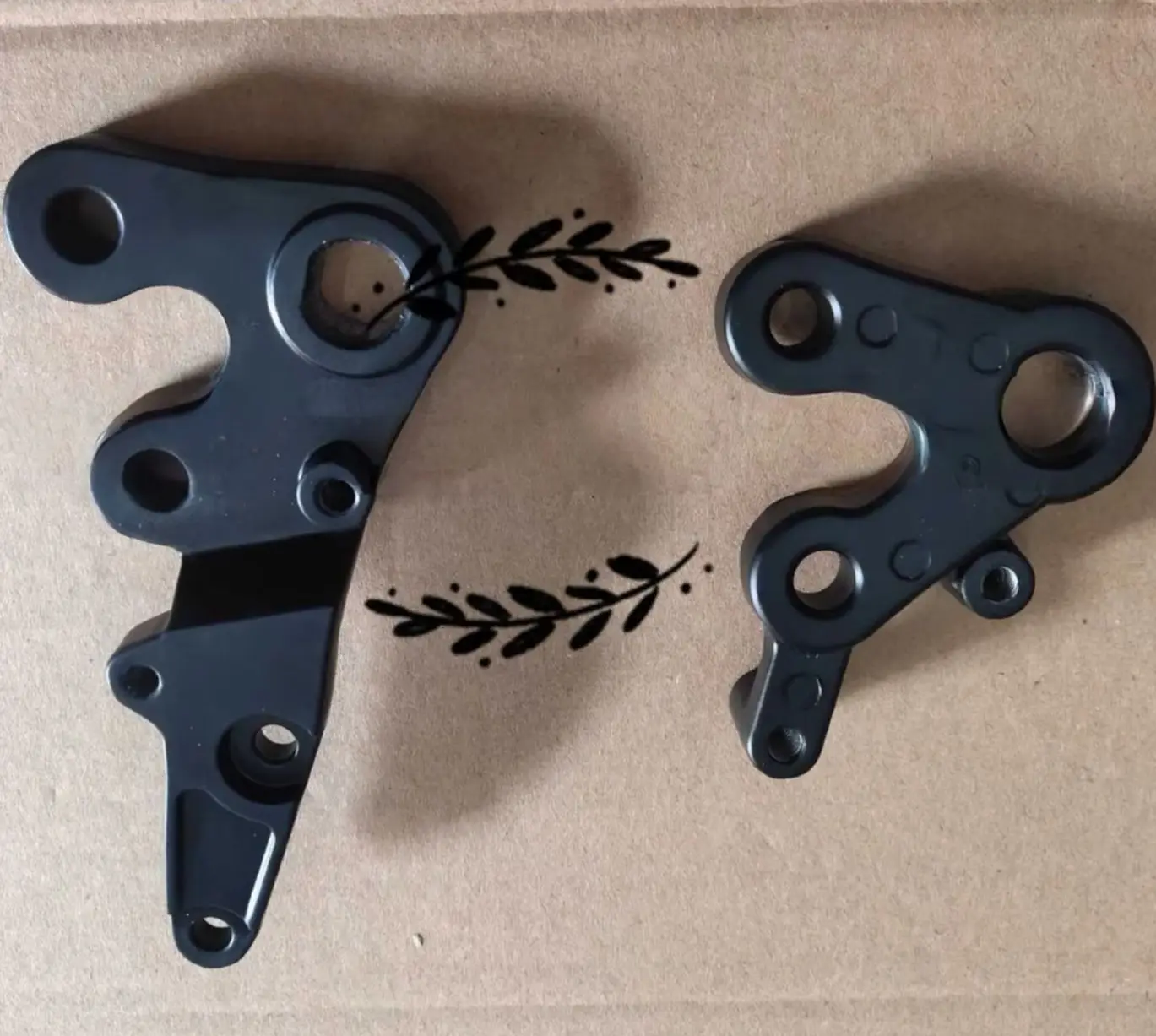 Soporte de pedal con base de montaje fija, placa de montaje de pedal para KEEWAY RKF125, para Benelli 150s 165s 180s BJ150-31 BN150S