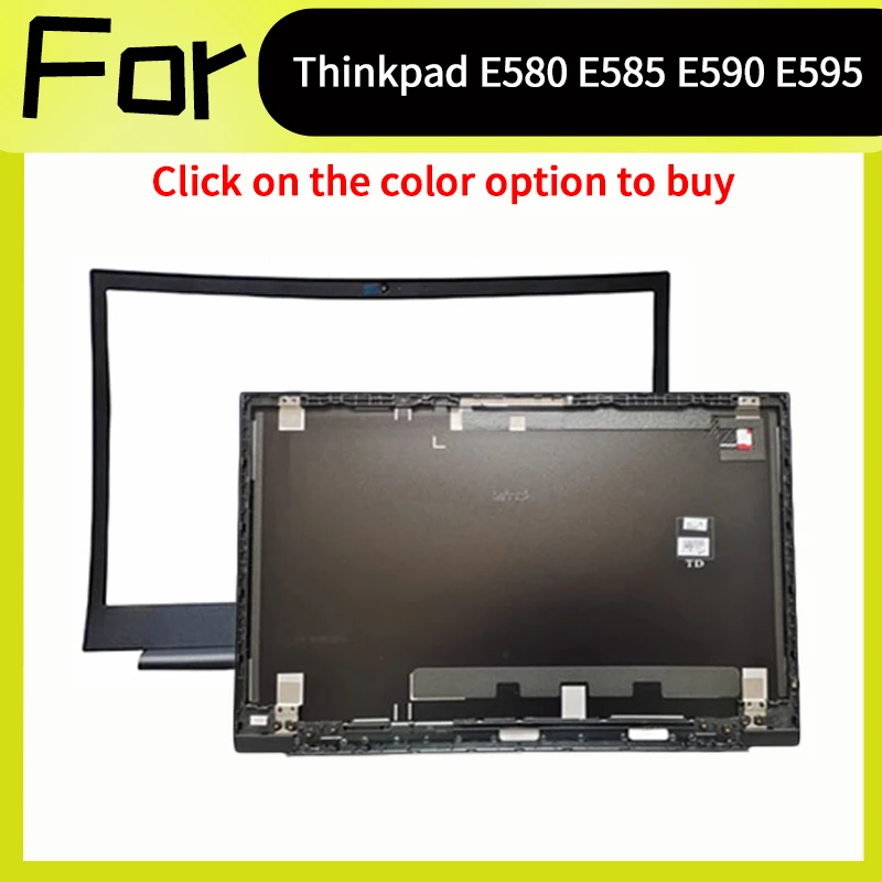 

Black New Laptop Accessorie 01LW413 For ThinkPad E580 E585 E590 E595 Lcd Cover Rear Lid Top
