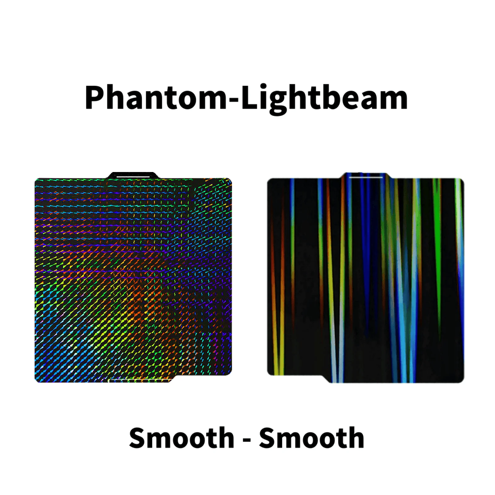 Bambu Lab X2D Druckplatte: Glatte Carbon-PET-PEI-Texturplatte für X2D Upgrade, Bambu Lab X2D Bamboo P2S 3D-Druckerteile