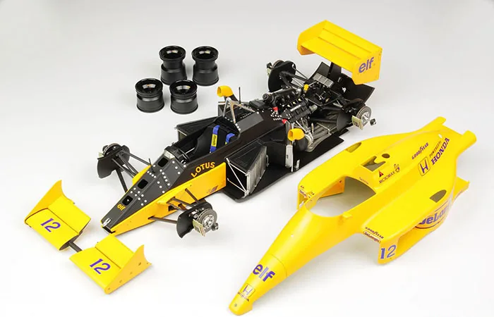 BEEMAX 1:12 F1 Lotus 99T 87 Monaco BX12001 Limited Edition Static Assembly Model Kit Toys Gift