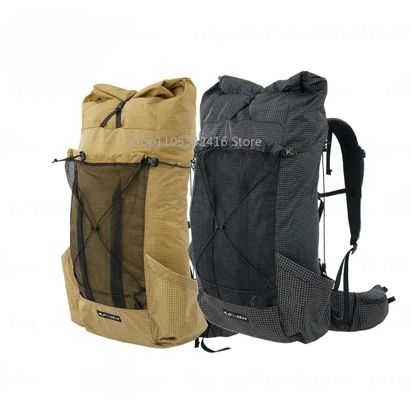 TianShan 35+10L Ultralight Backpack | 70D/210D Dyneema (UHMWPE) | Waterproof Outdoor Camping Hiking Climbing Bag