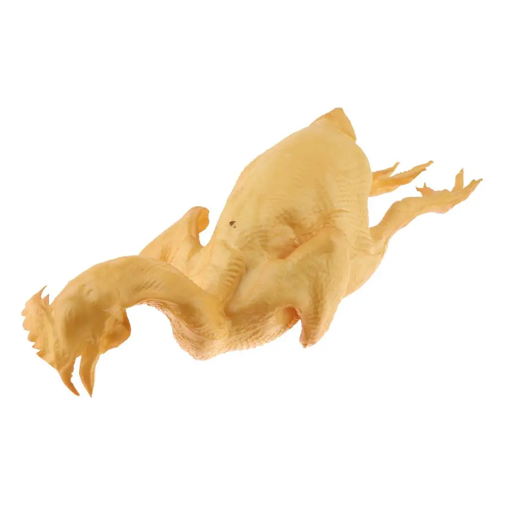 PVC Simulated Food Chicken Model Realistic Fake Roast Chicken Lifelike Display for Home Kitchen Shop Party Decoration