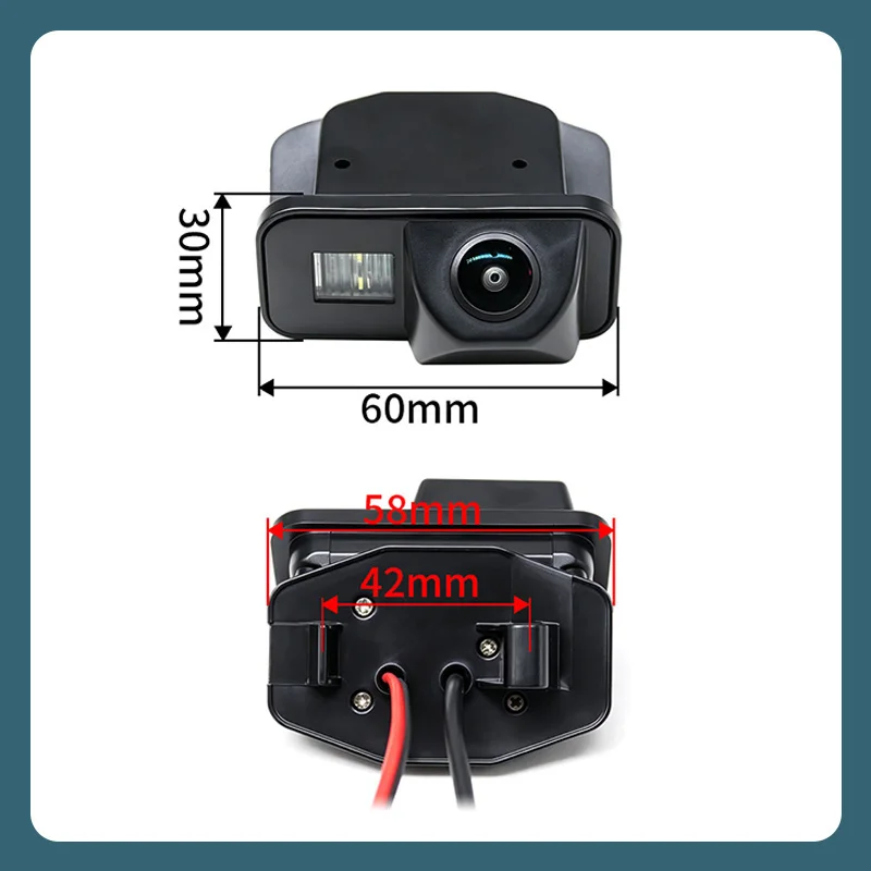 AHD 1080P Car Rear View Bakcup Camera Waterproof For Toyota Corolla 2007 2008 2009 2010 2011 2012 2013 2014 2015 2016