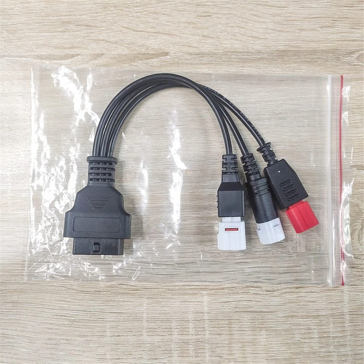 OBD2 Diagnostic Cable for Kline Euro5 Motorcycle 16 Pin to 3Pin 4Pin 6Pin OBD2 3 in 1 Diagnostic Adapter