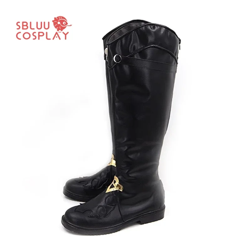 

SBluuCosplay Game Honkai Star Rail Luocha Cosplay Shoes Custom Made Boots