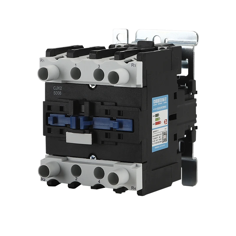 CJX2-4008 5008 6508  8008   9508 AC contactor 40A 50A 65A 80A 95A  four-stage contactor LC1D40008 main contact 2NO 2NC