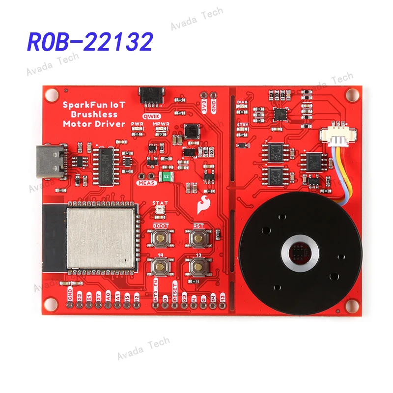 Avada Tech ROB-22132  IoT Brushless Motor Driver